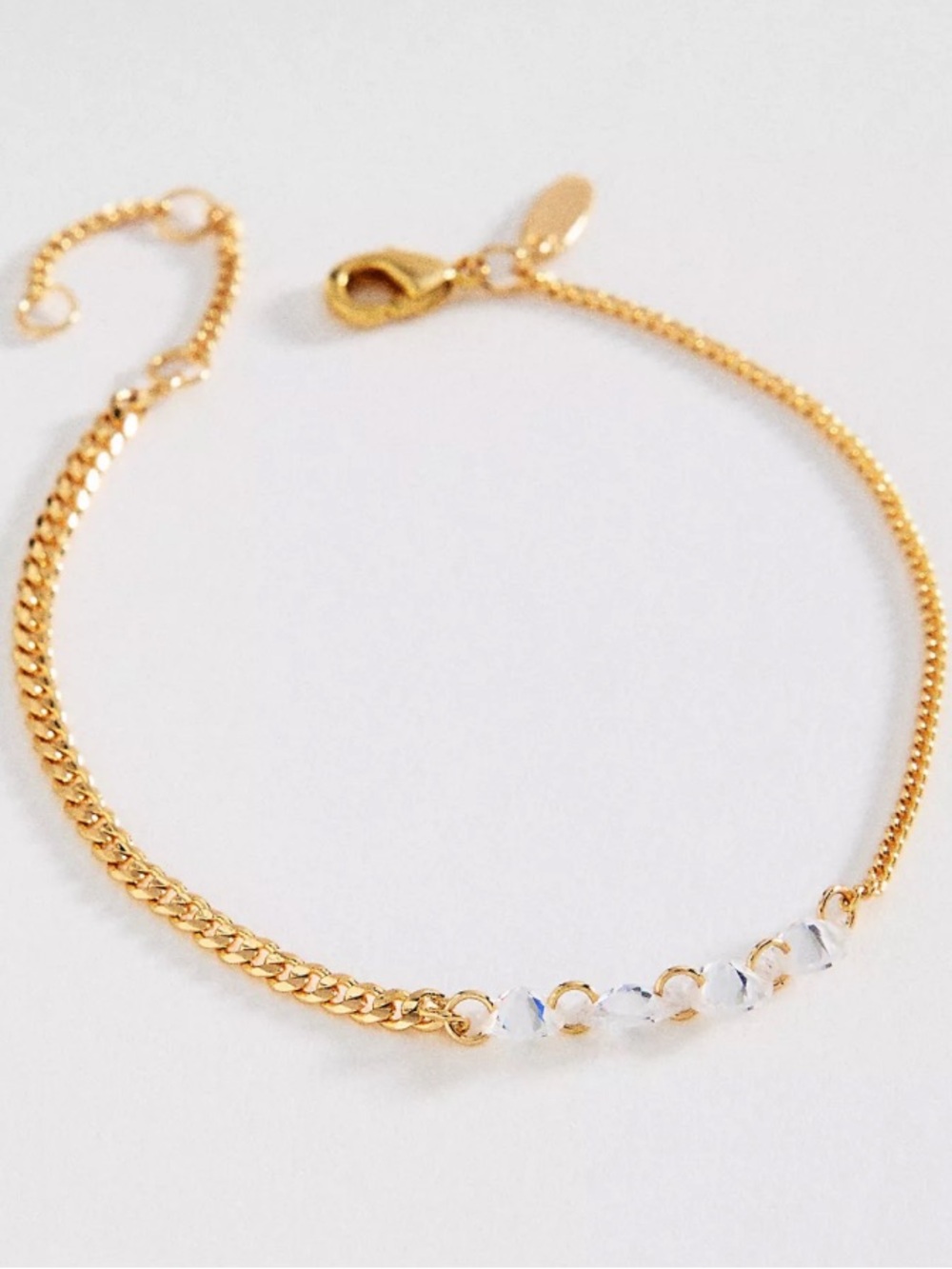 Anthropologie crystal bracelet